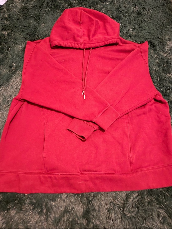 Ava & Viv Tops - Ava & Viv Red Hoodie Sweatshirt